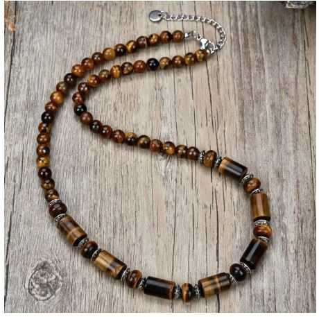 Tiger Necklace  Eye Gemz