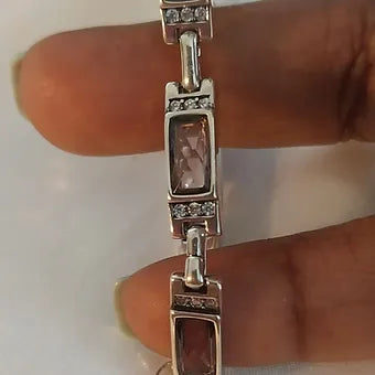 Purple Amethyst Bracelet Gemz