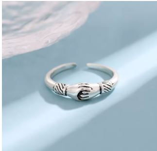 Good Friends Silver Ringz