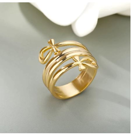 Ankh Ring Gemz